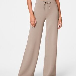 SPANX AirEssentials Wide Leg Pant XL Ashwood | NWT Sealed | Comfy Luxe Lounge